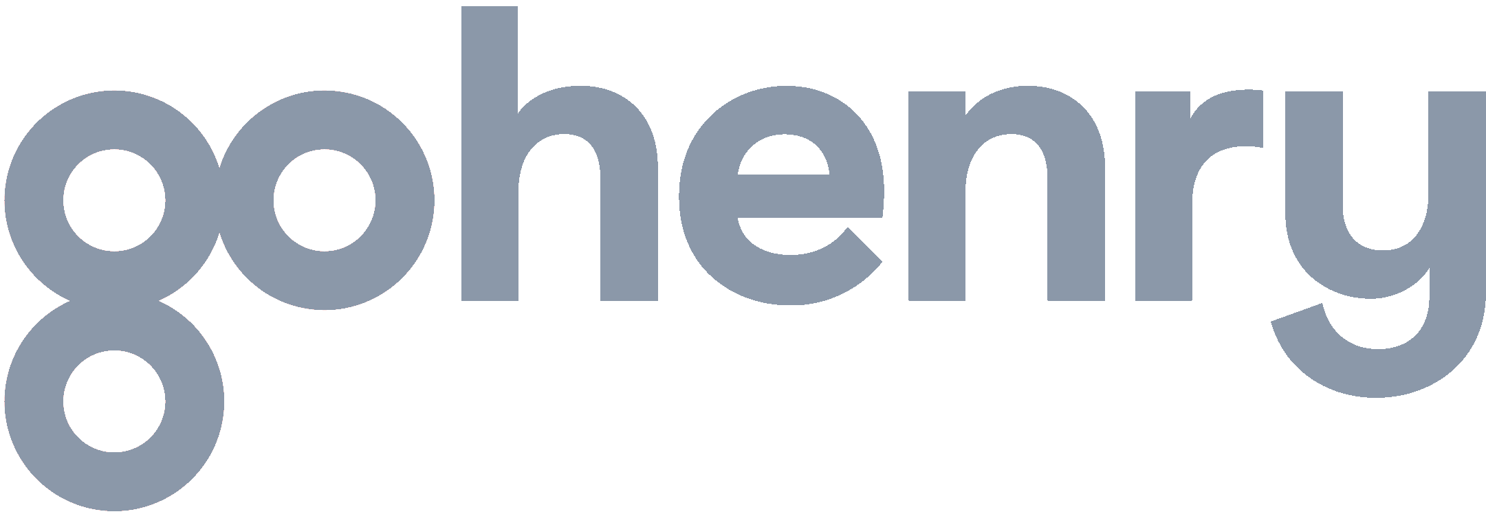 GoHenry logo greyscale